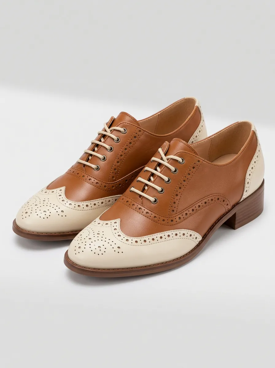 Casual Brogue Women's Classic Pumps