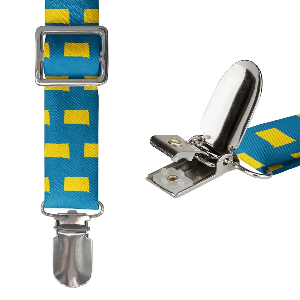 Contour Outline Motif Suspenders