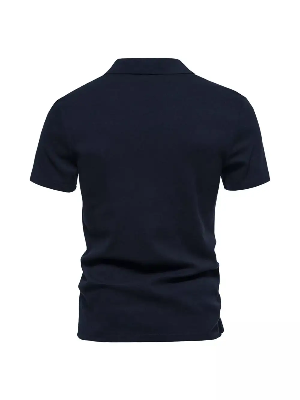Notched-Collar Polo Shirt