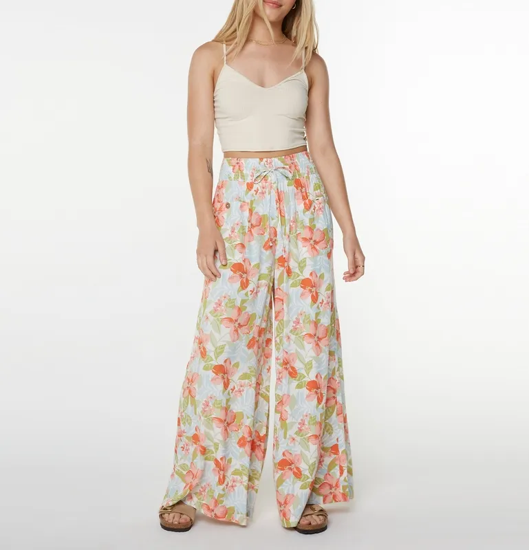 Clean Waist Wide Leg Pants