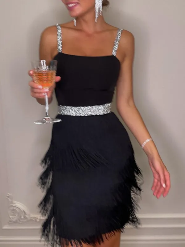 Date and Dinner Socialite Style Mini Dress