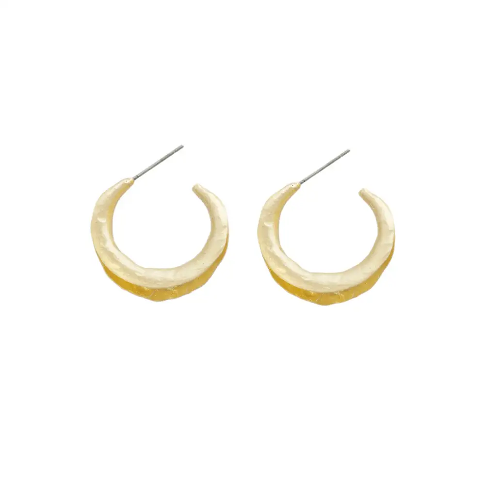 Celestial Crescent Earring Set