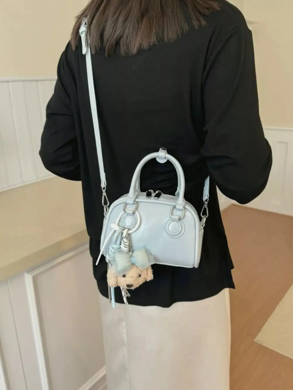 Women's Faux Leather Mini Crossbody Bag