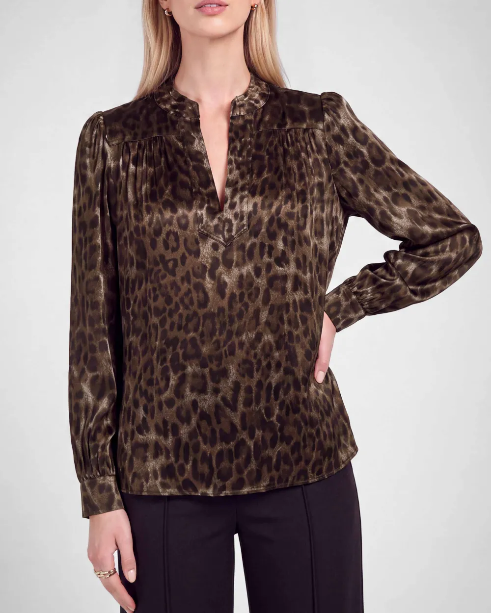 Animal Print Blouse