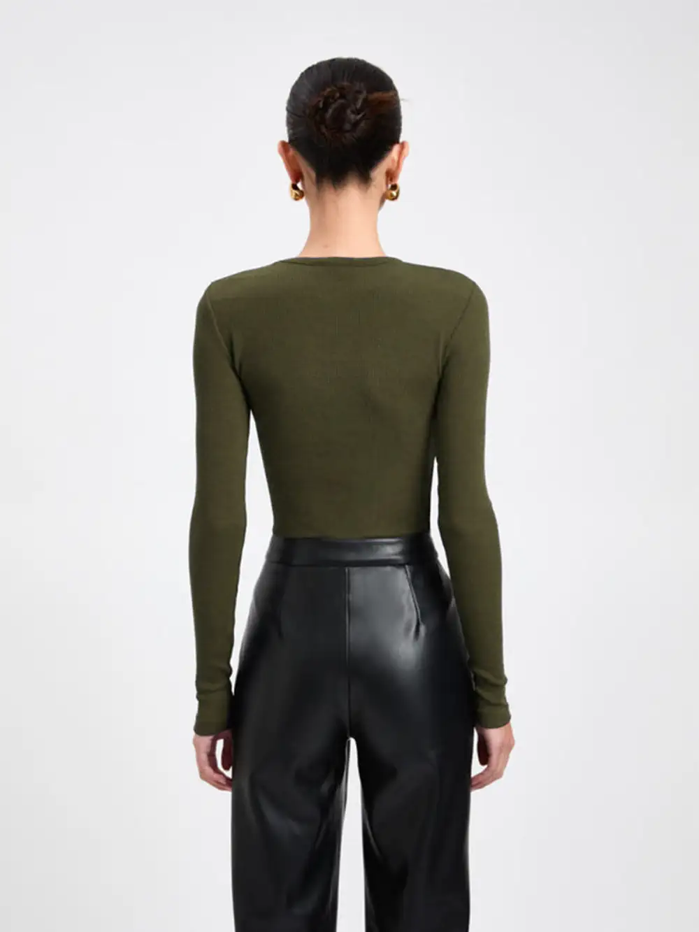 Button Front Top
