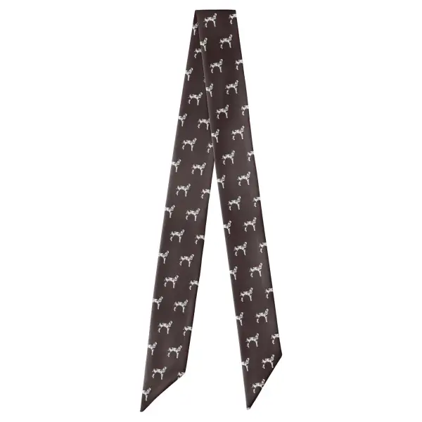Great Dane Motif Hair Scarf