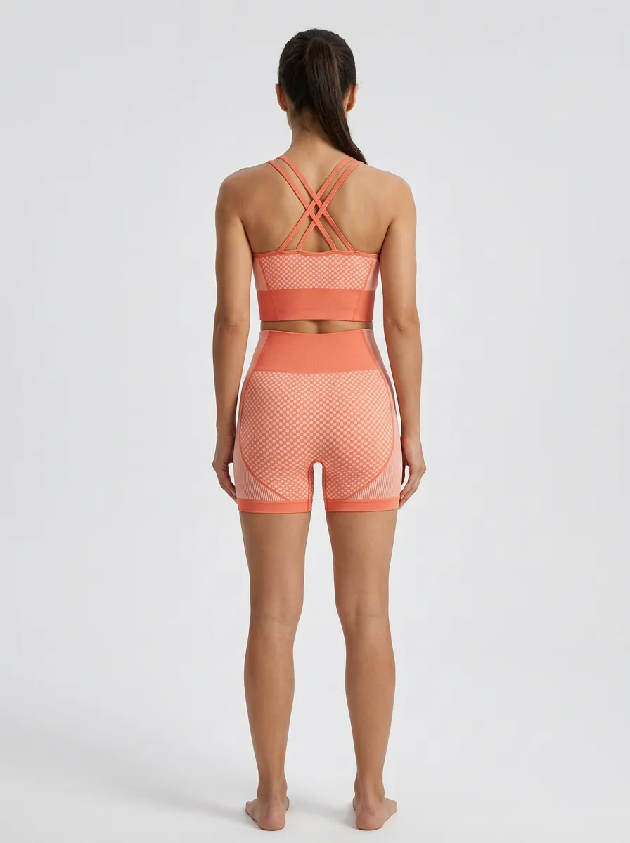 Contemporary Wardrobe Women's Tank Top And Sports Shorts Set