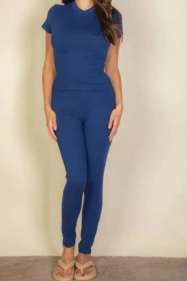 Basic Solid Leggings