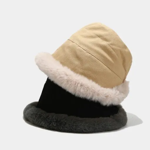 Outdoor Winter Round Beret Hat