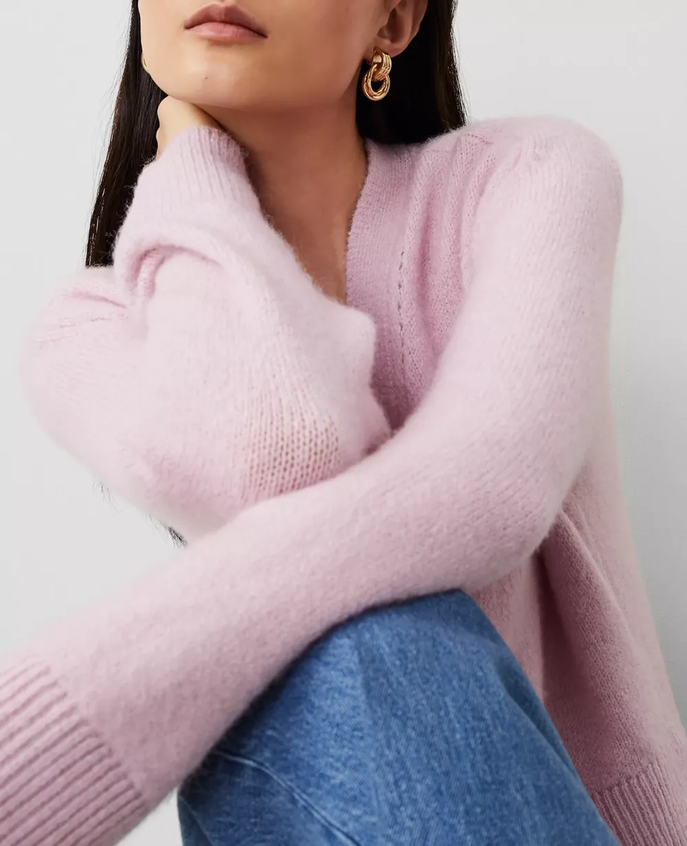 V-Neck Cardigan