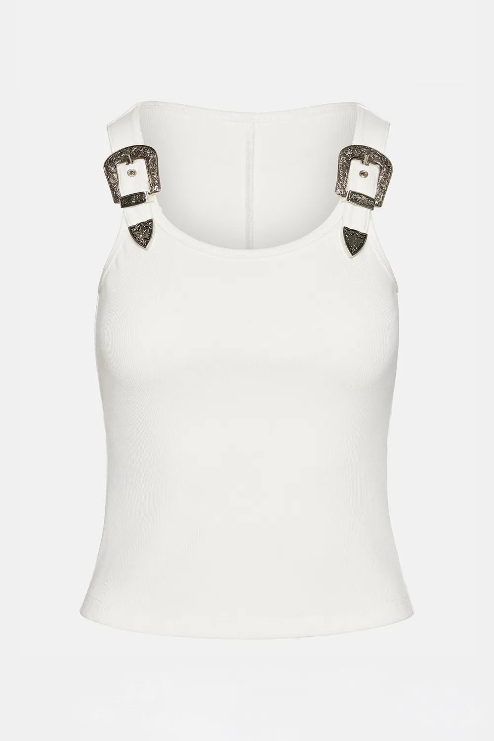 SLEEVELESS TOP  WHITE