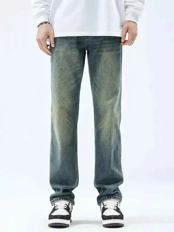 Everyday Washed Straight Leg Jeans