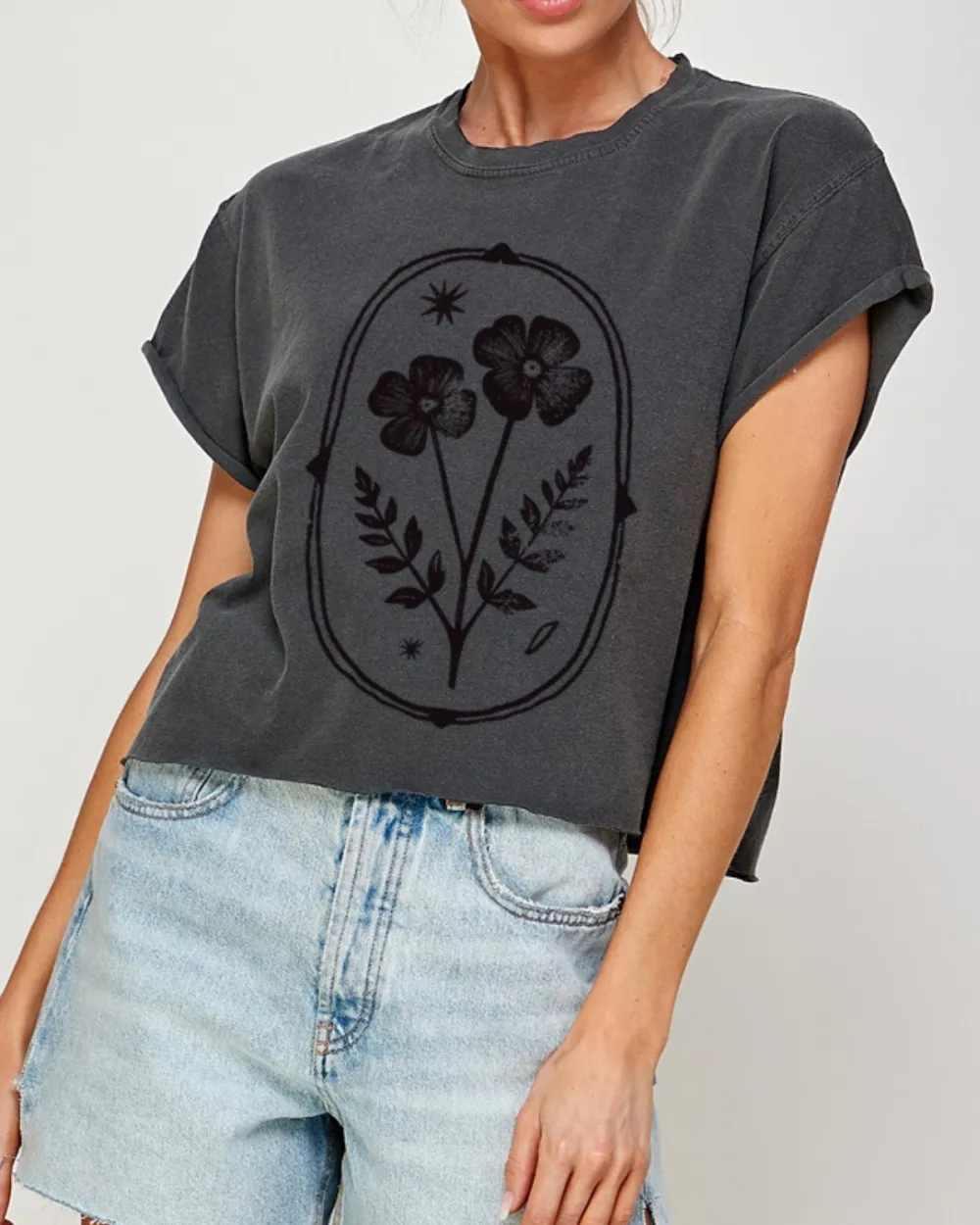Flower Graphic Tee