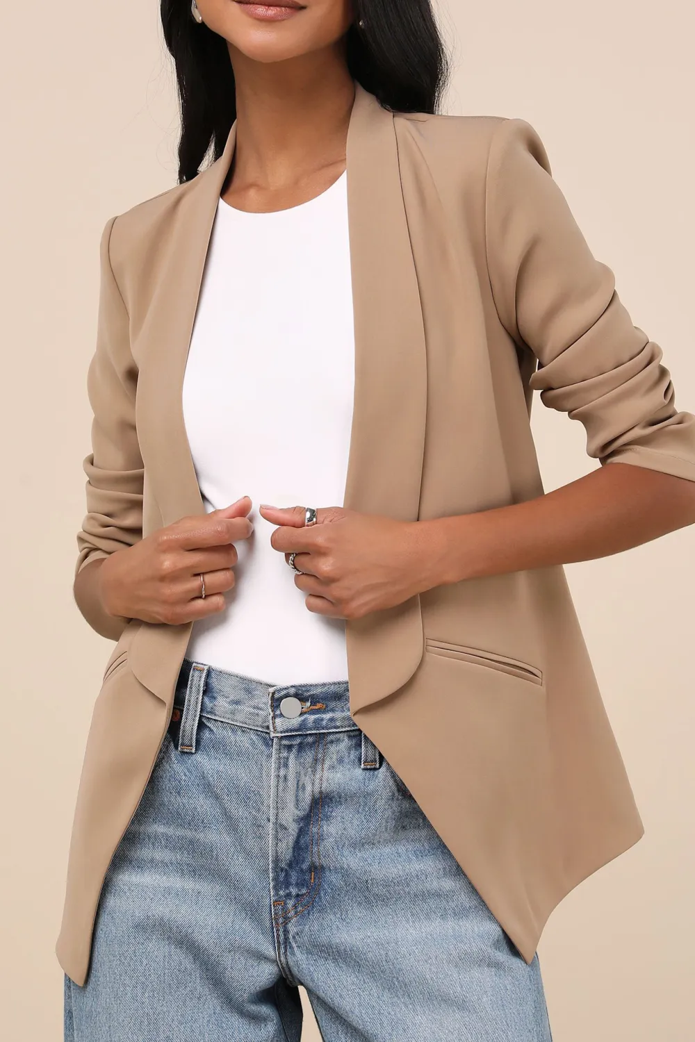 Casual Style Lightweight Blazer