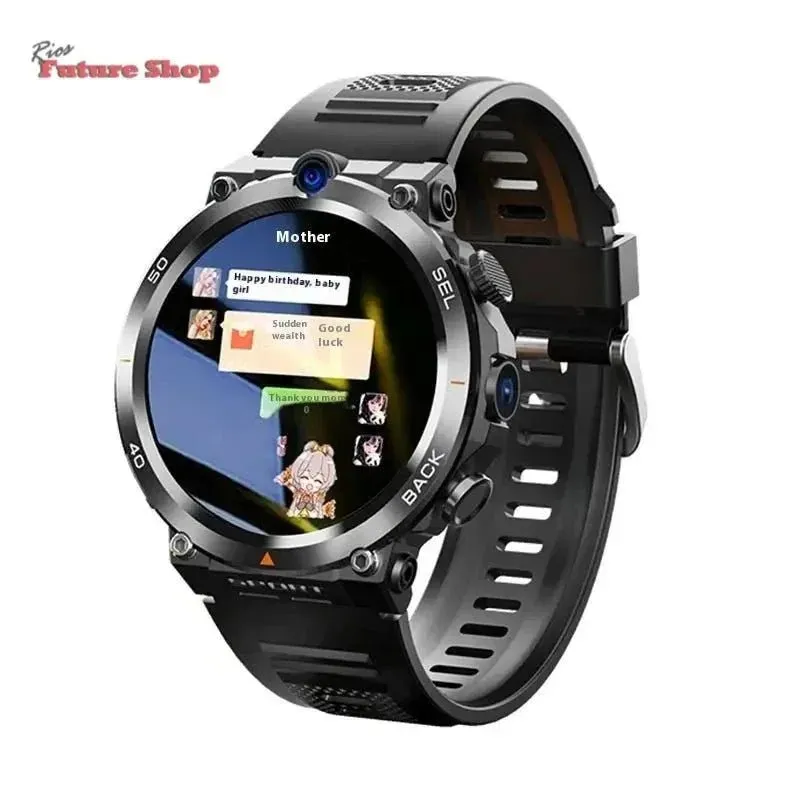 Multifunctional smartwatch with dual cameras