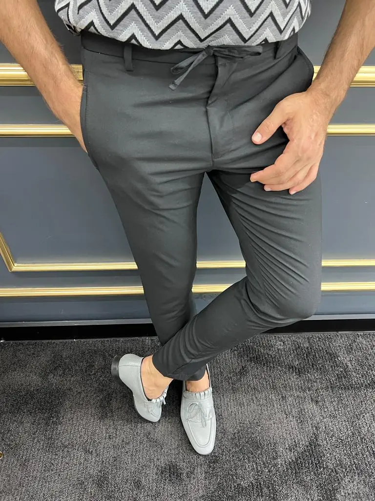 Minimal Slim Fit Refined Tailored Trousers