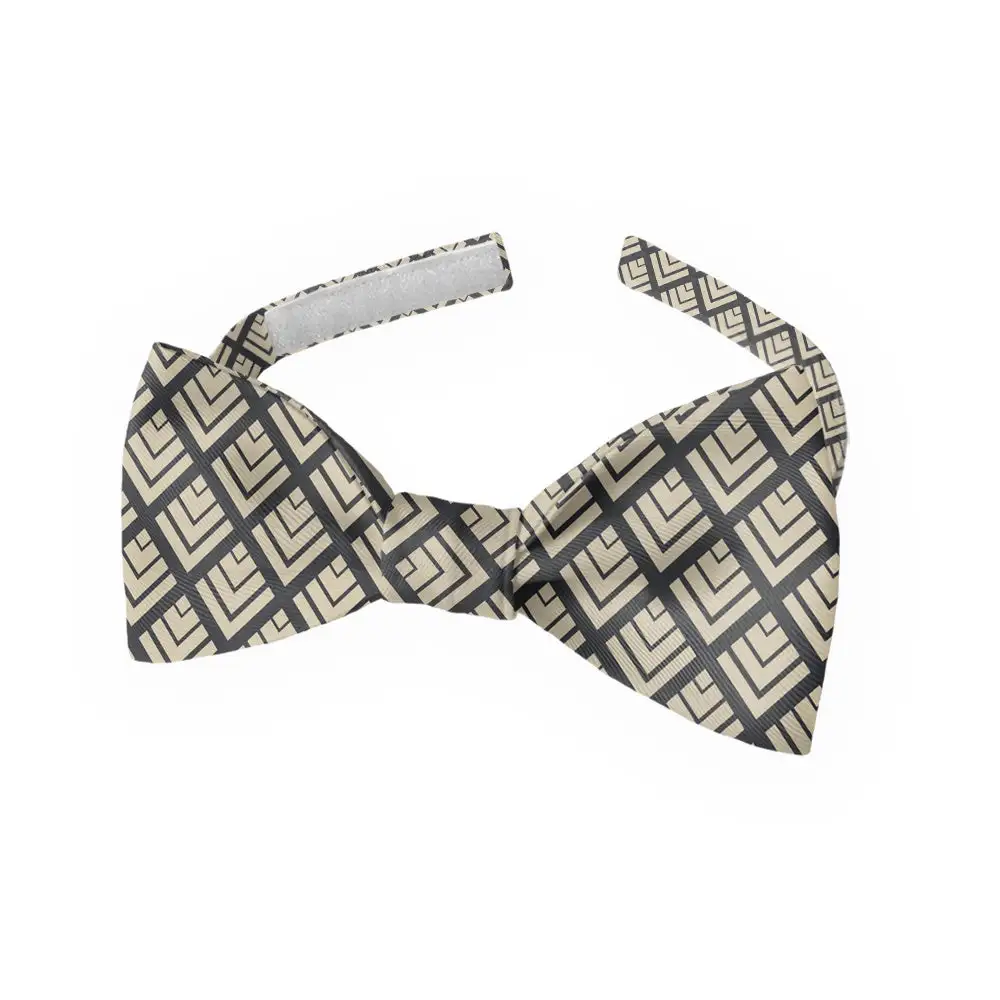Deco Mites Motif Bow Tie