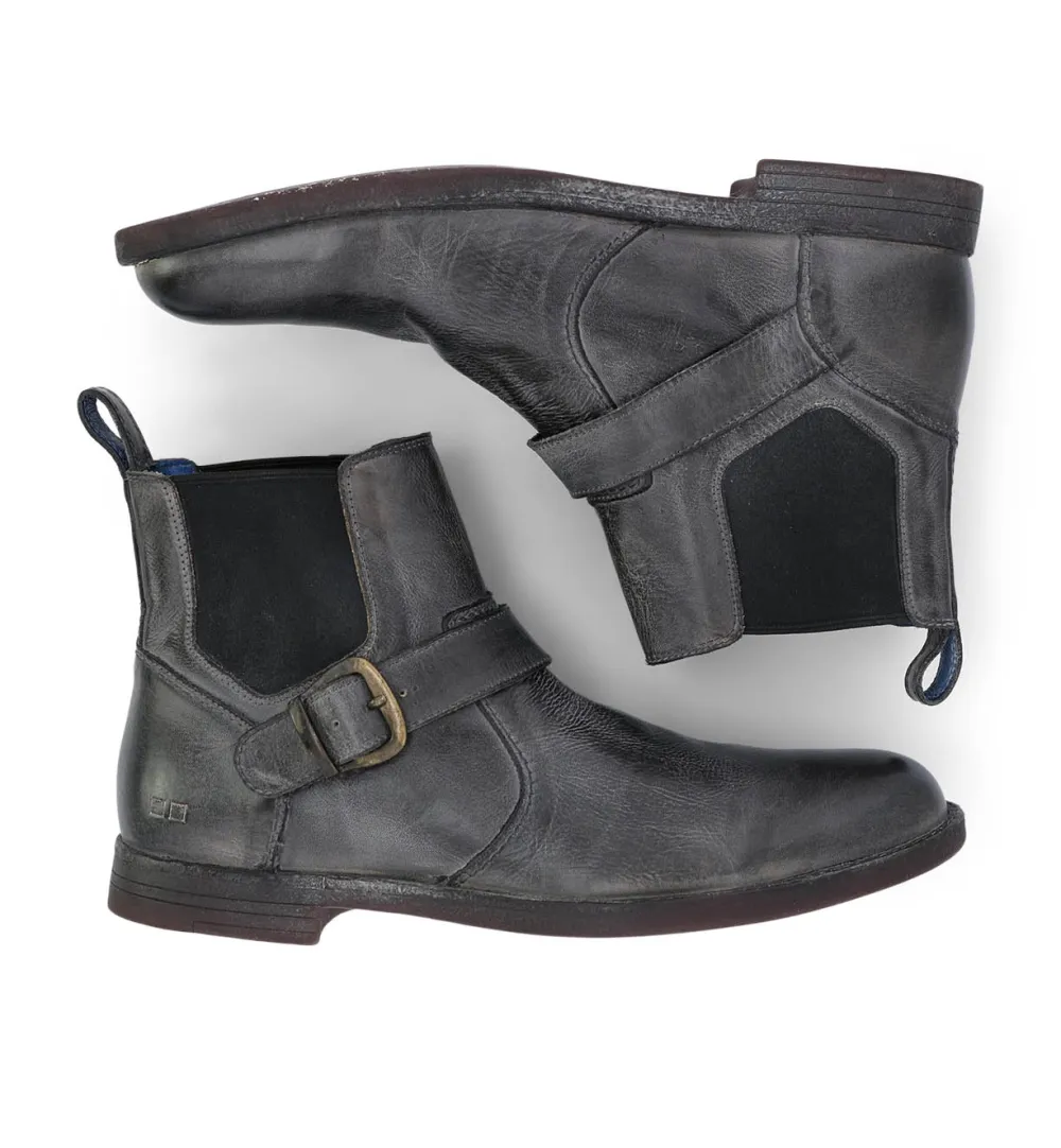 Buckled Streamlined Chelsea Boots