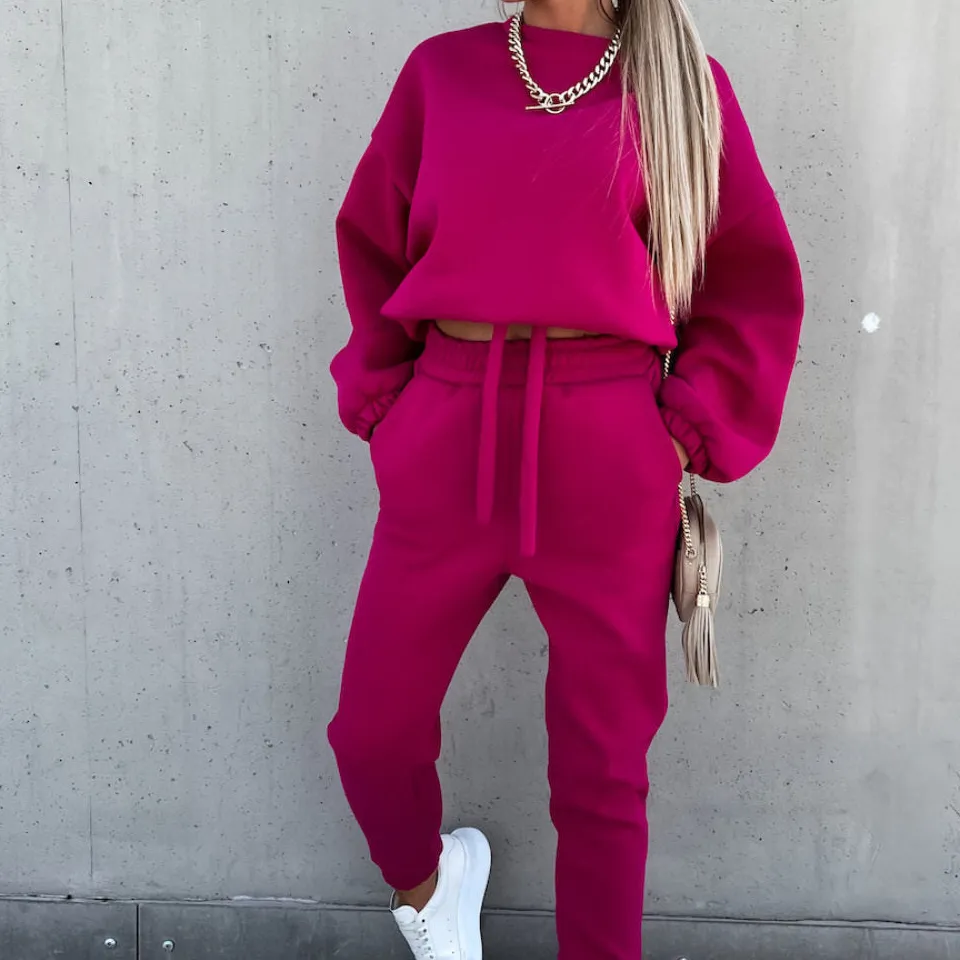 Hoodie And Pants Casual Two-Piece Set