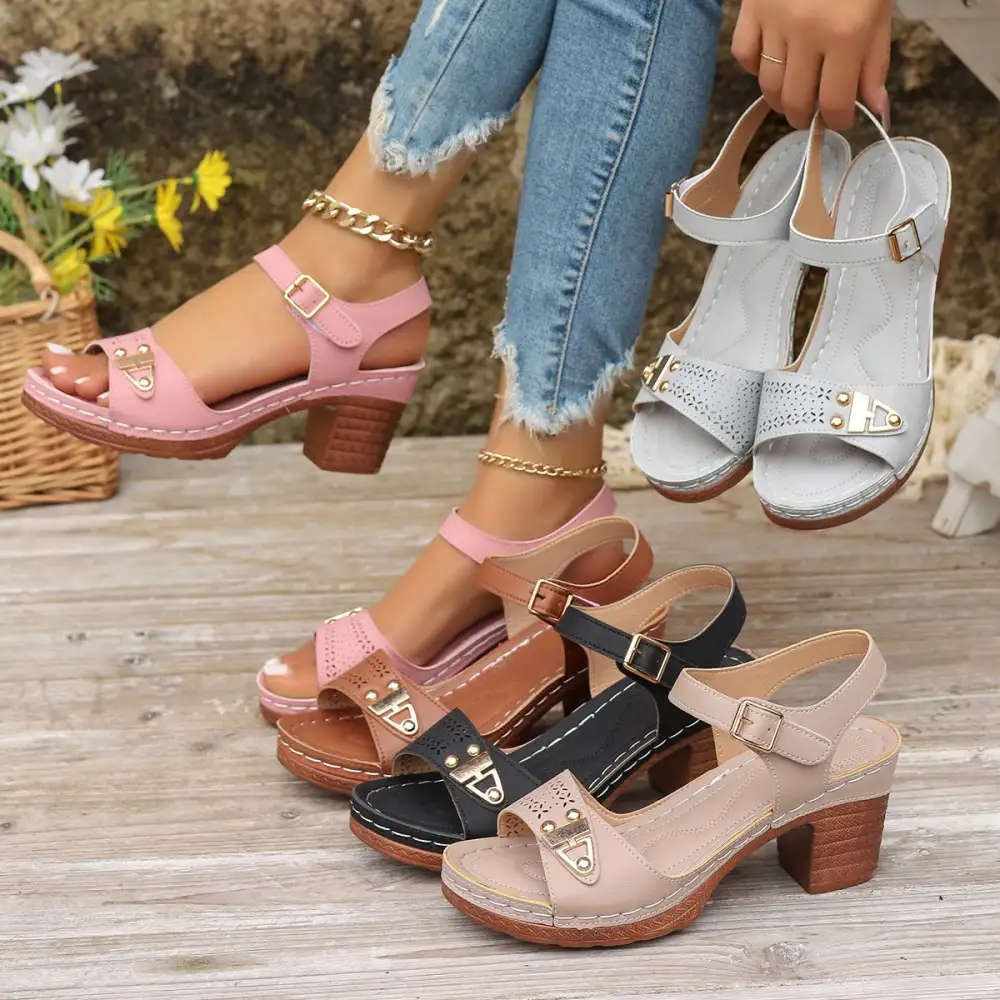Wearable Wedge Sandals