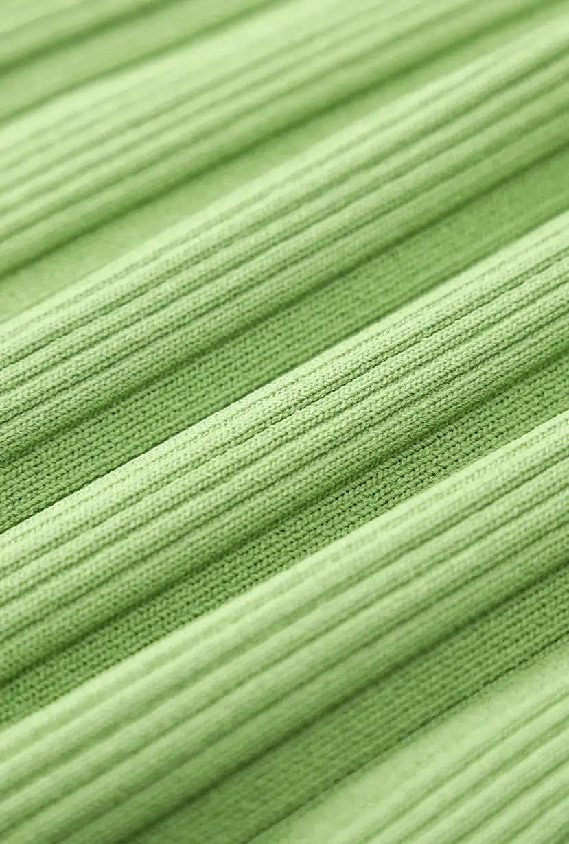 Knit Top - Sage & Matcha