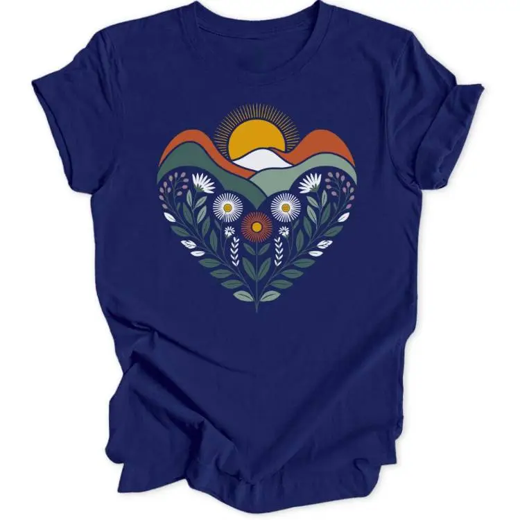 Heart Leaf Unisex T-Shirt
