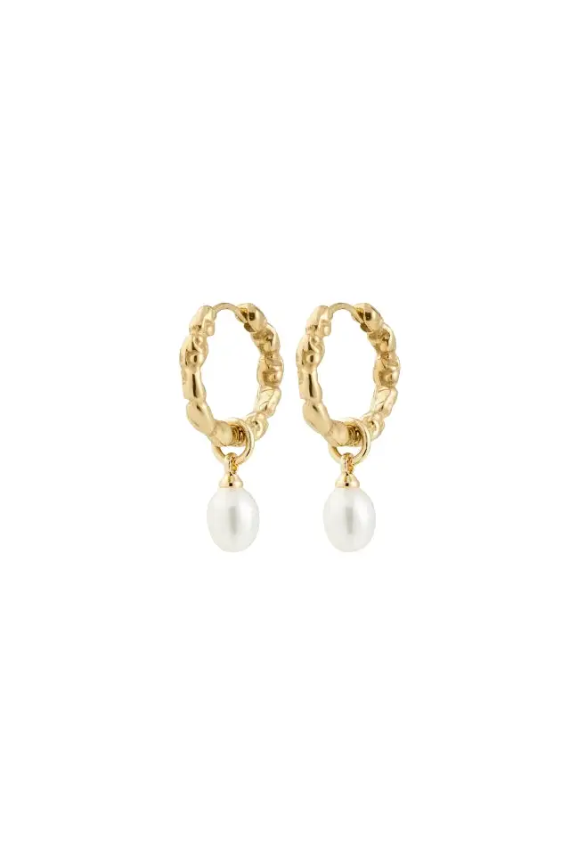 Pearl Pendant Earrings