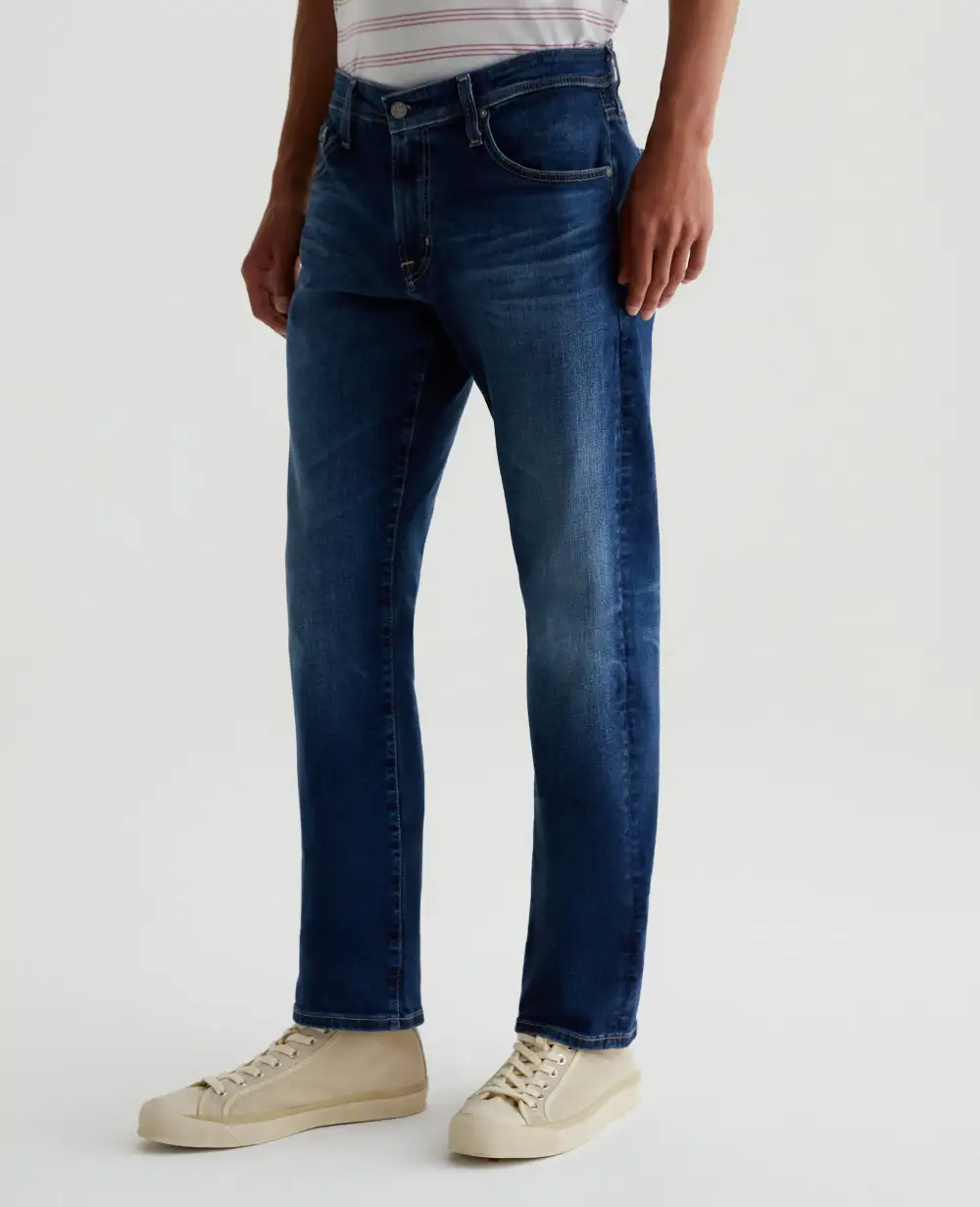 Men's Relaxed Tapered Broken In Jeans
