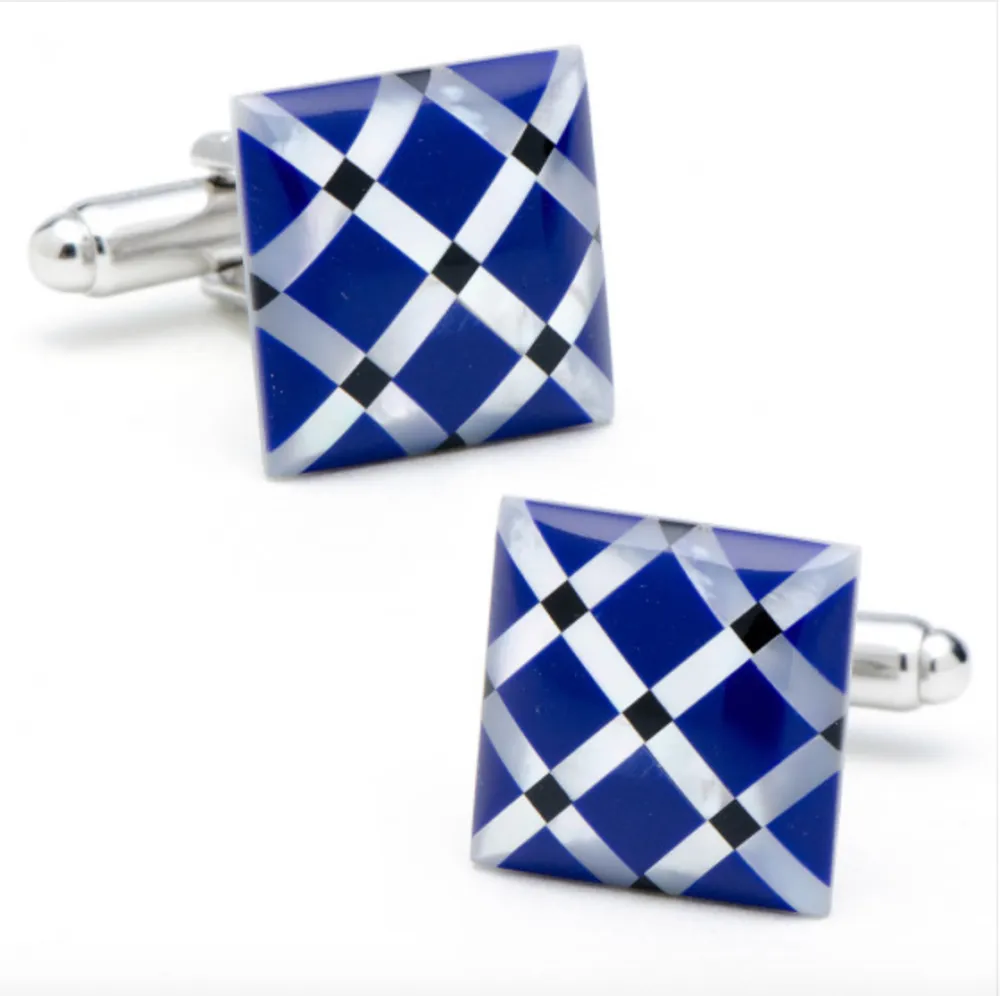 Elegant Mother Of Pearl Pearl Cufflinks