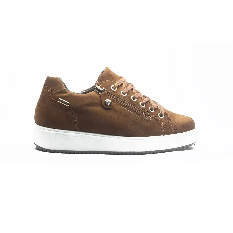 Relaxed Slip On Chamois Sneakers