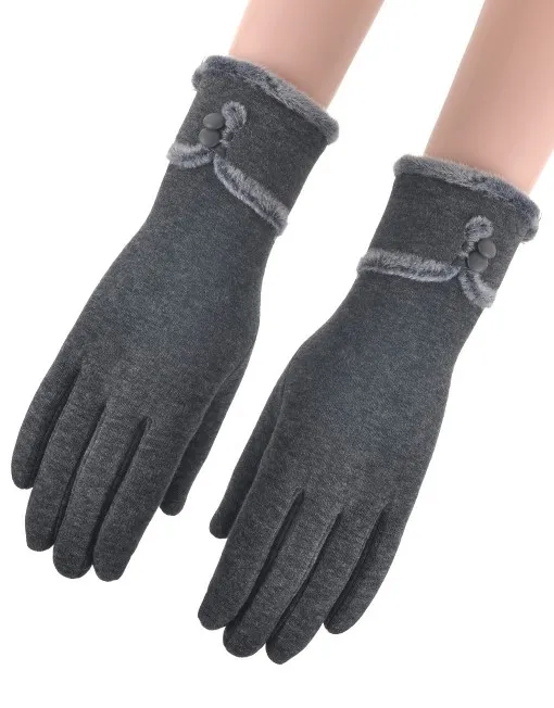 Classic Faux Fur Winter Gloves