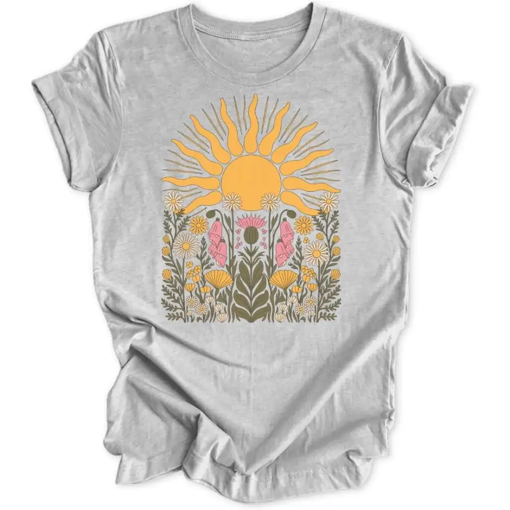 Folky Sun Unisex T-Shirt