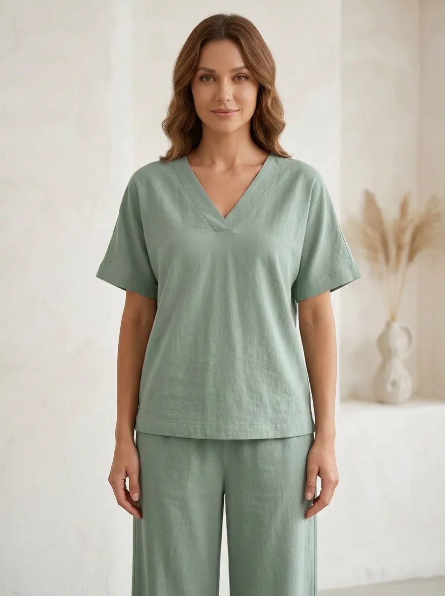Refined Women's V-Neck Shirt