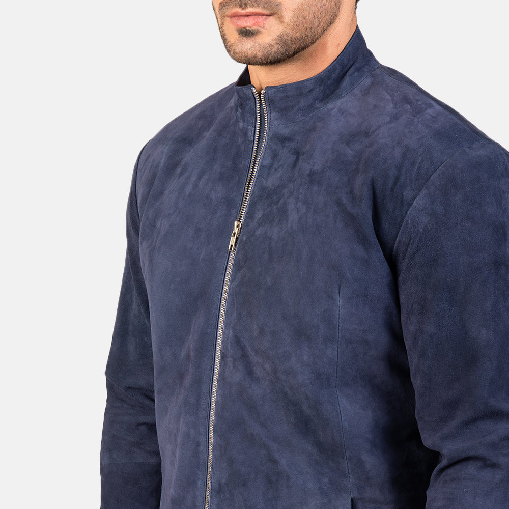 Men's Heritage Biker Suede Jacket