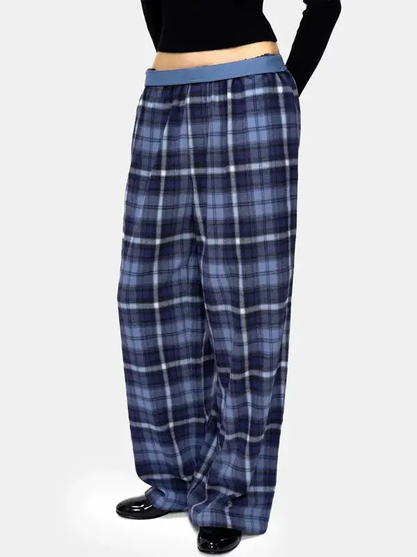 Weekend Plaid Pants