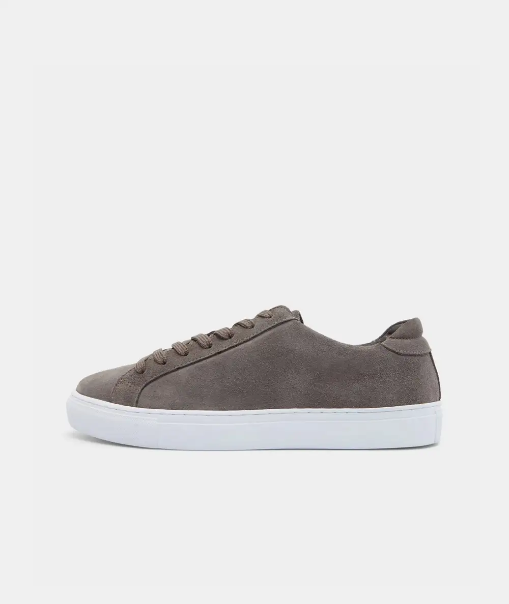 Understated Casual Suede Sneakers