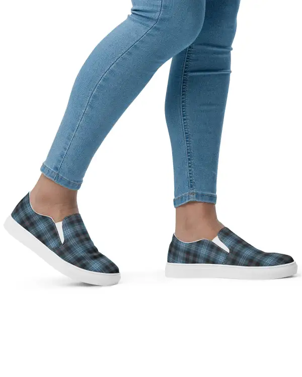Fireside Plaid Slip On Shoes