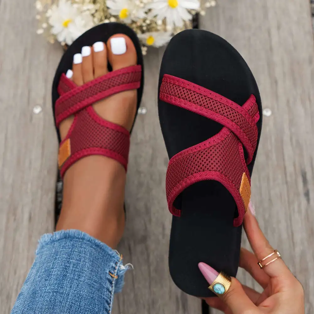Soft Feel Knit Home Slippers