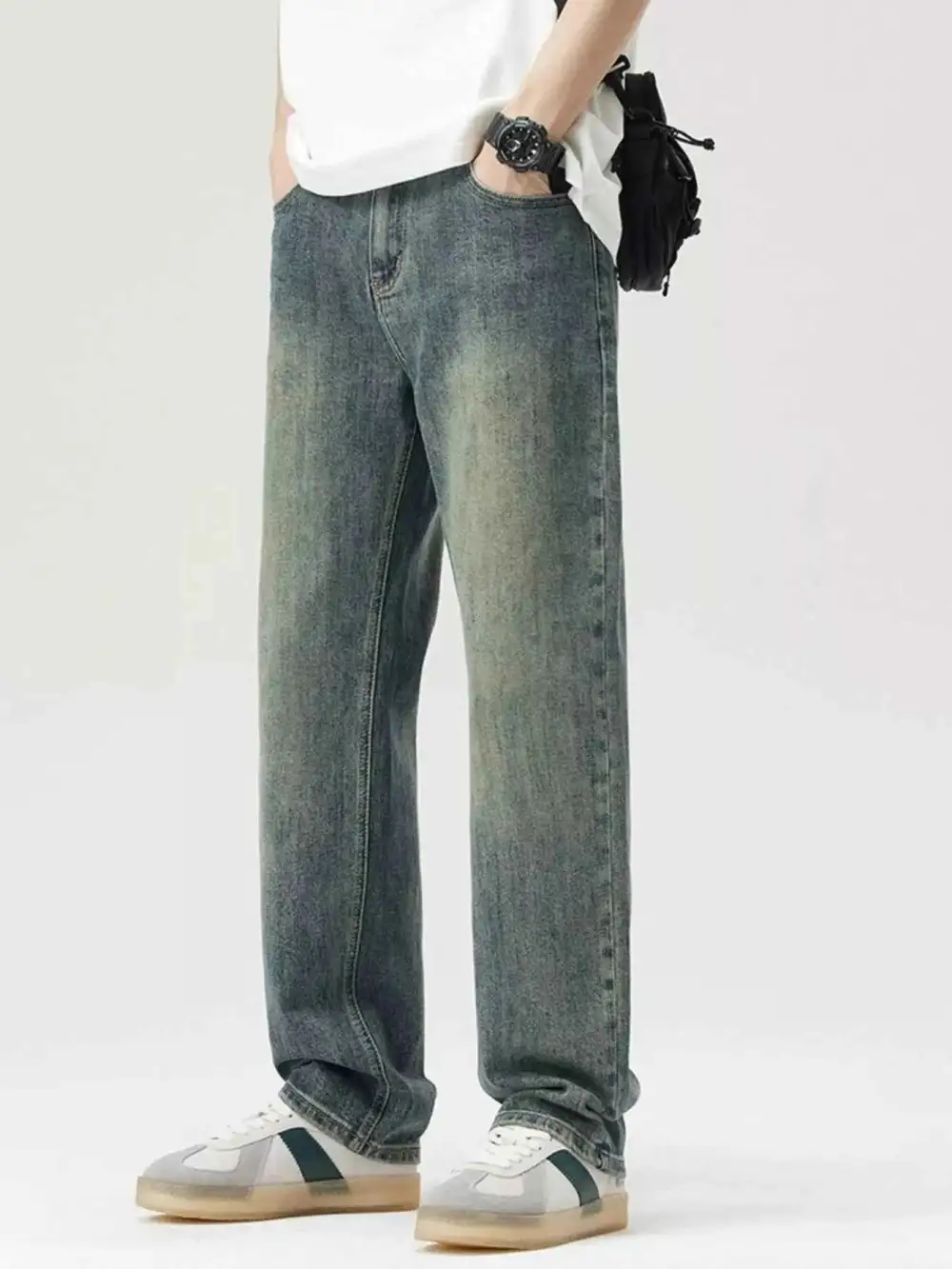 Soft Touch Wide Leg Jeans