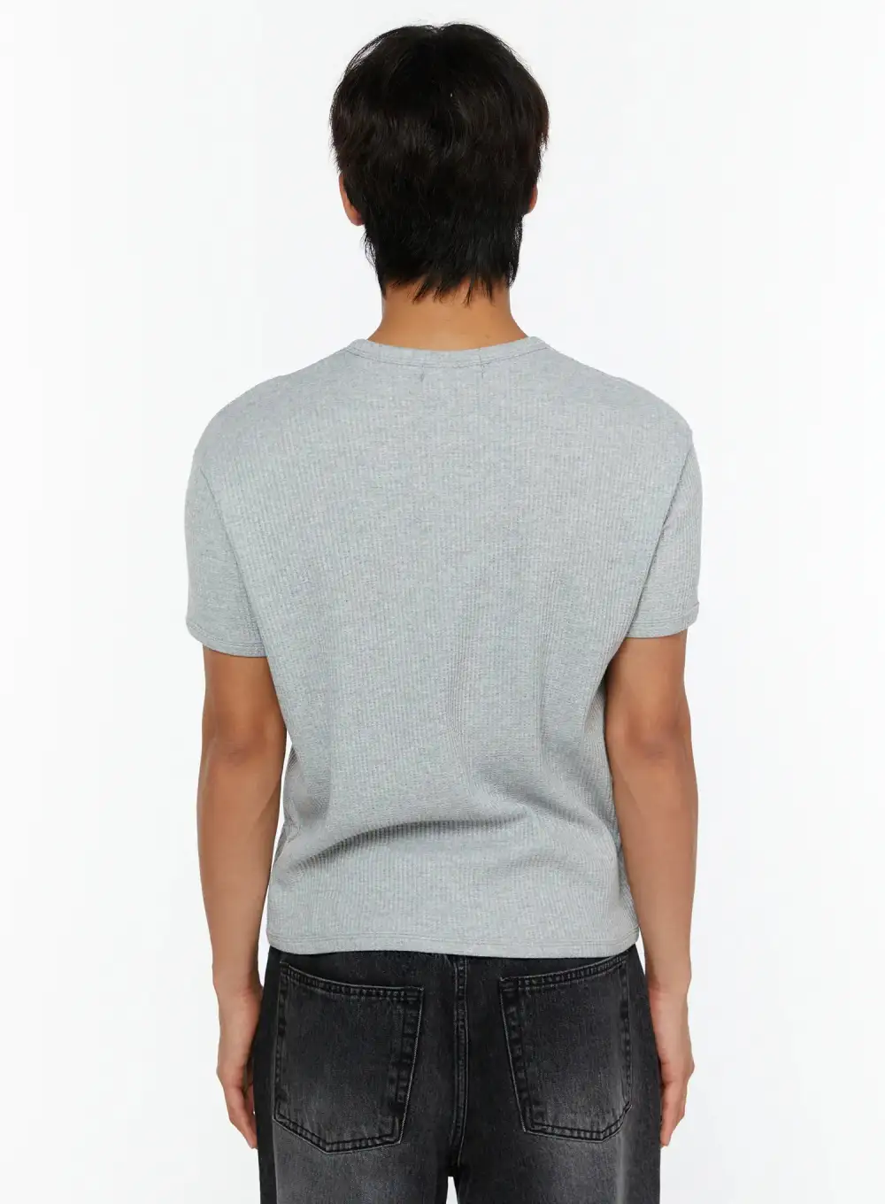 Men's Waffle Henley T-Shirt