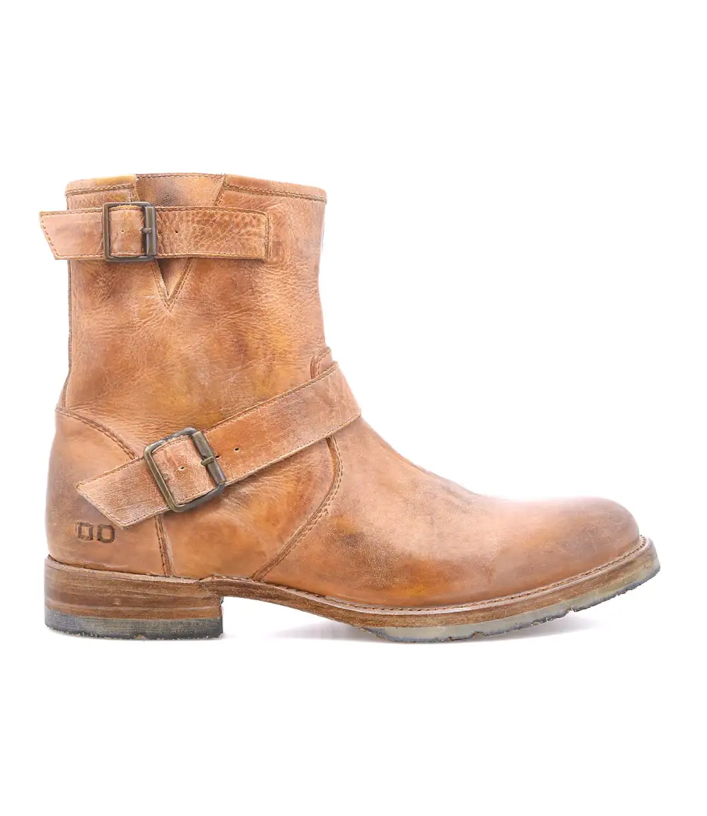 Buckled Streamlined Moto Boots