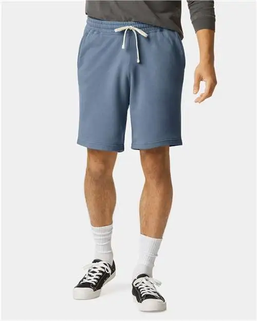 Unisex Fleece Lightweight Garment Dyed Shorts