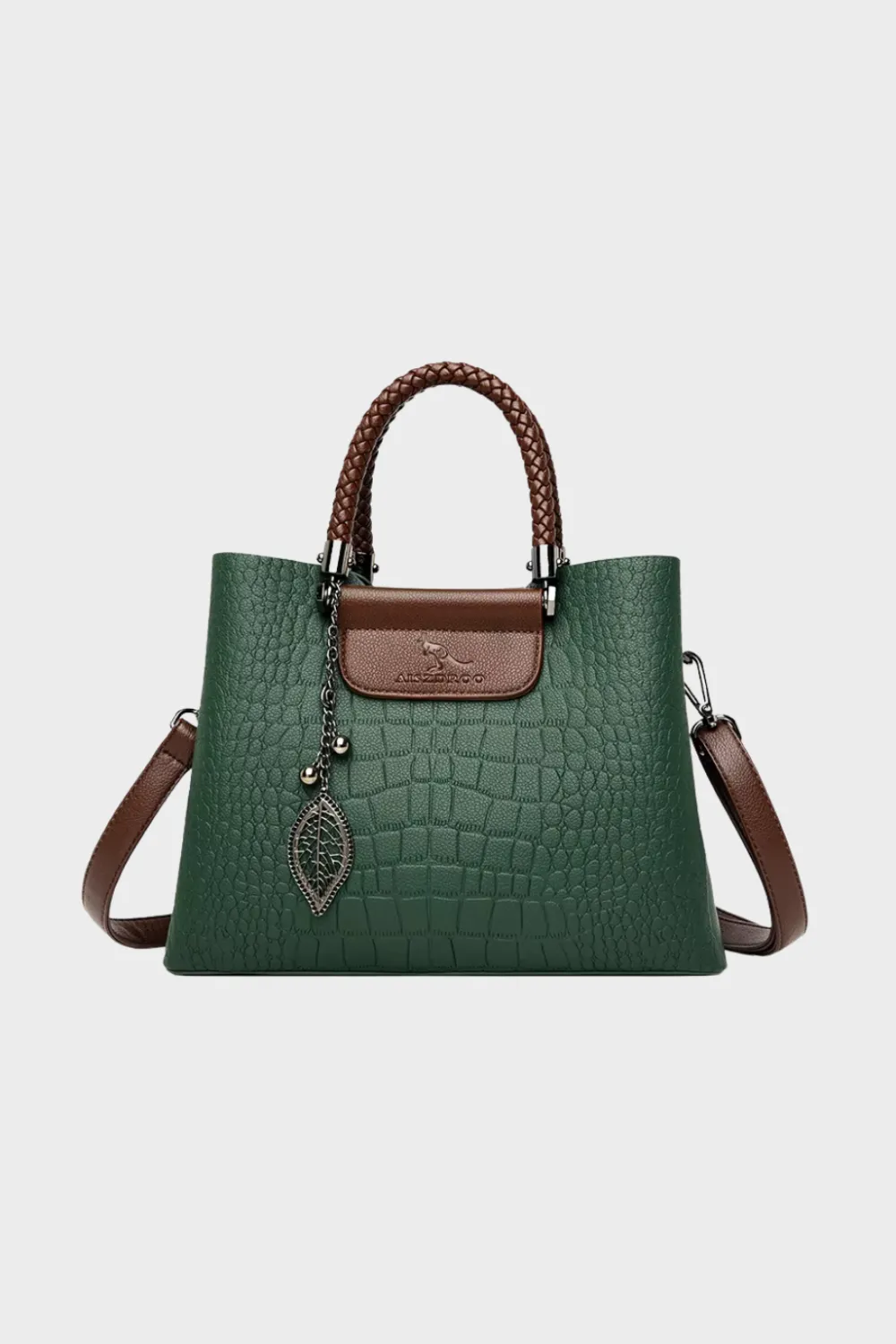 Leather Top Handle Bag