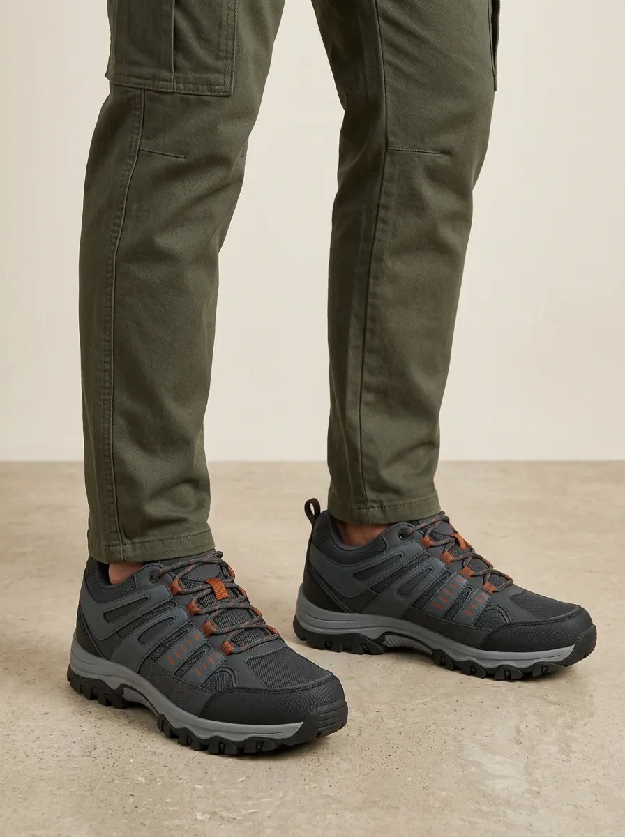 Men's Hiking Trekking Printed Outdoor Shoes