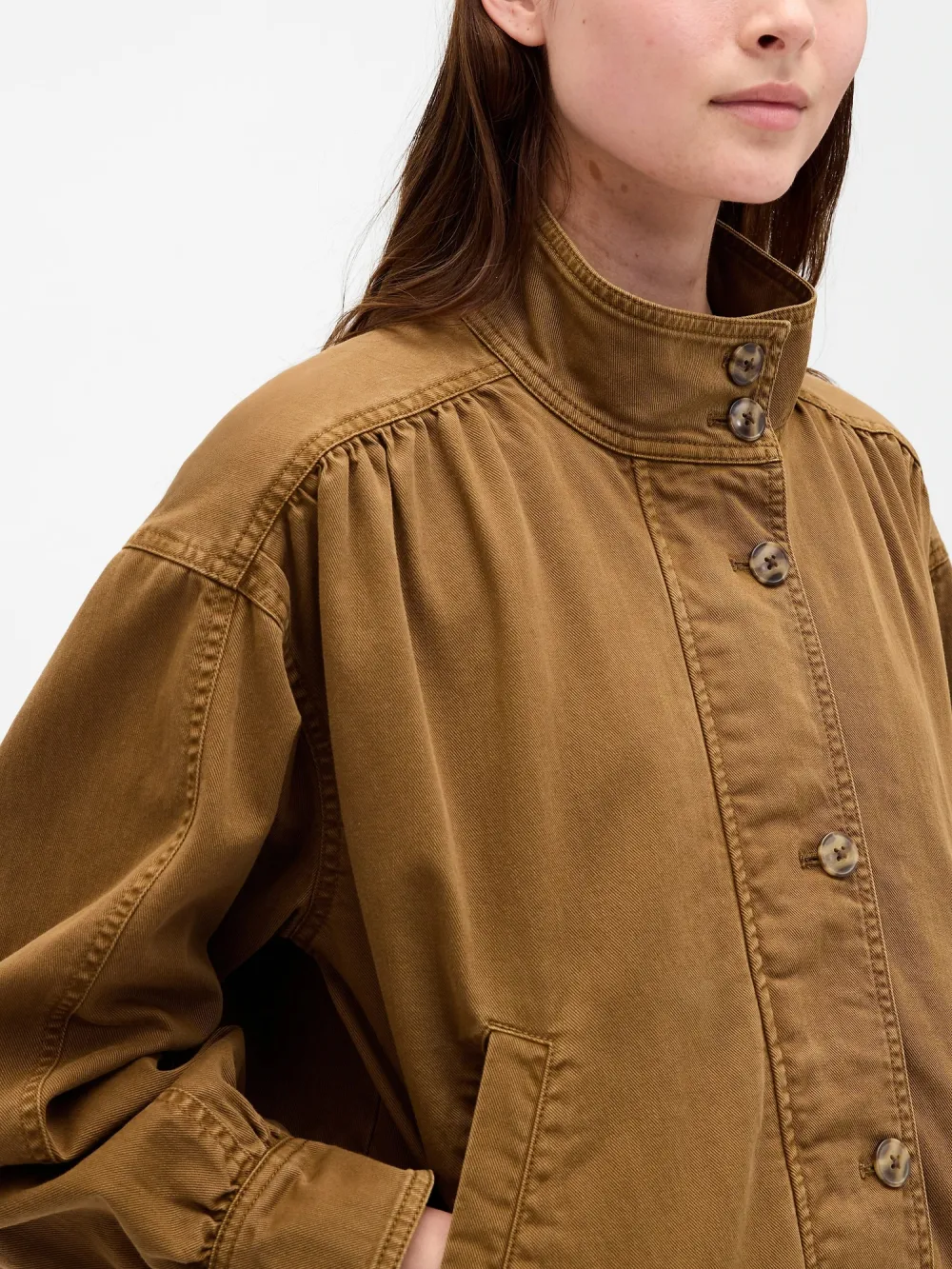 Button Cuff Jacket