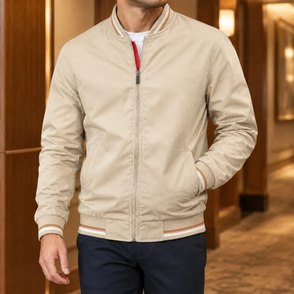 Bomber Striped Jacket