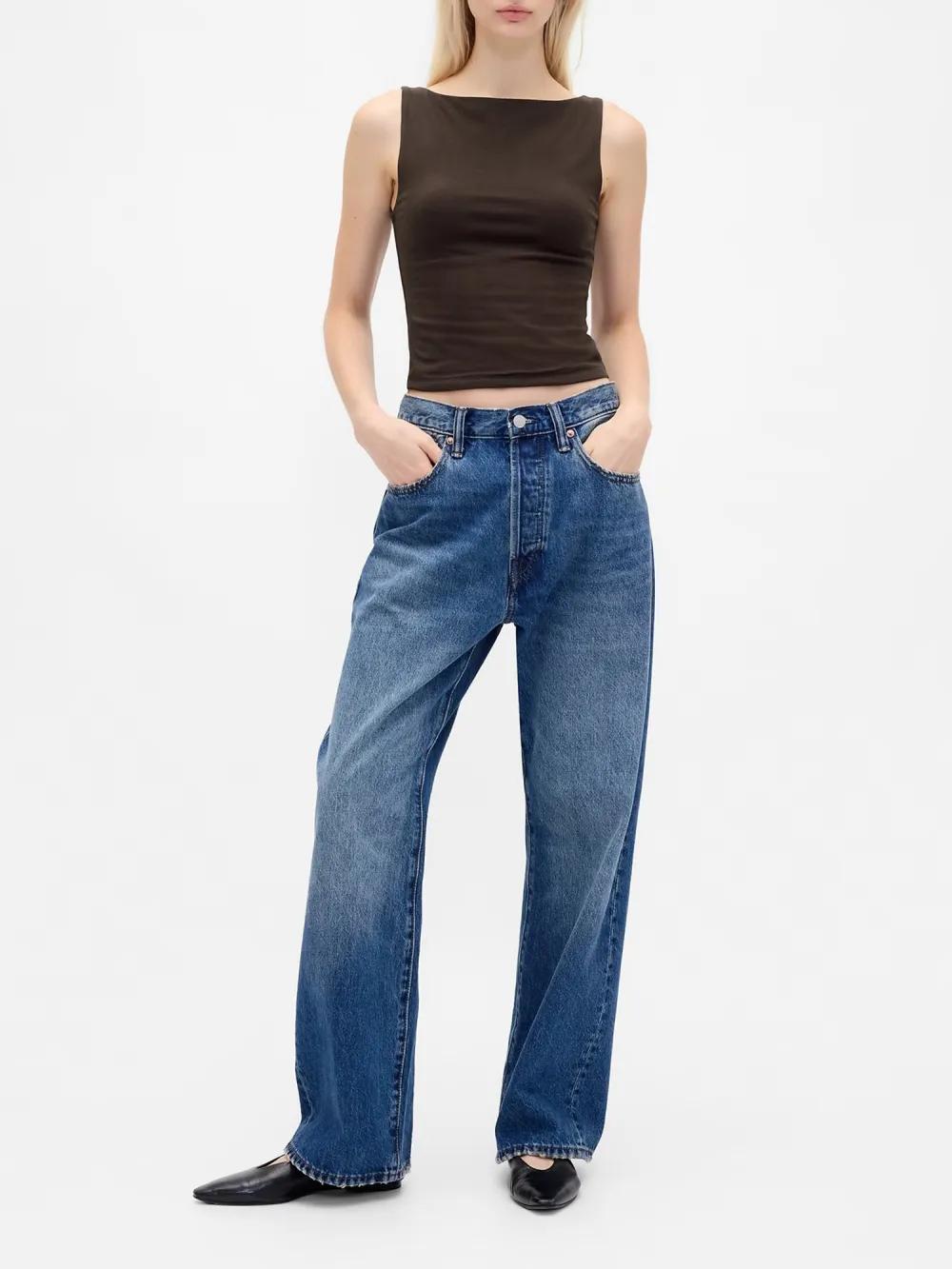 Short Sleeveless T-Shirt