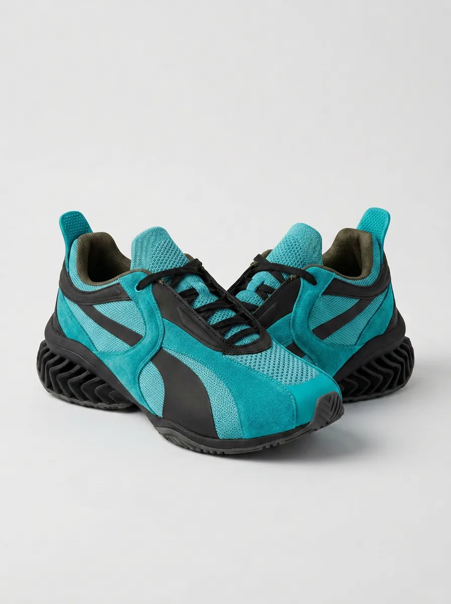 Men's Urban Sneaker Graphic Olive Grey