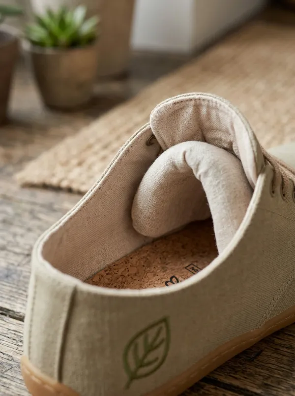 Minimal Leaf Graphic Design Unisex Barefoot Shoes