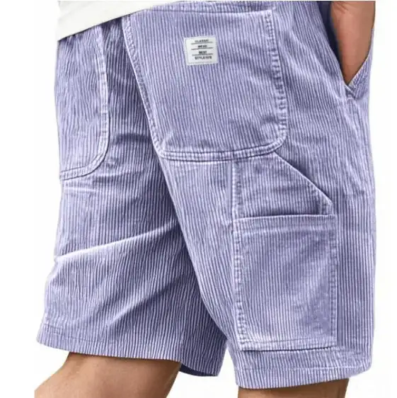 Men's Everyday Roomy Fit Utility Cargo Shorts for Daily Wear